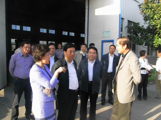 洛陽市委副書記、市長李柳身蒞臨公司調(diào)研機(jī)器人軸承項(xiàng)目